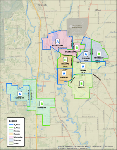 Recycling Map – Department of Public Works